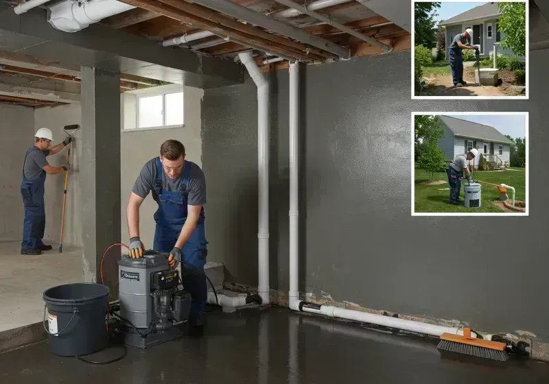 Basement Waterproofing and Flood Prevention process in Le Sueur, MN